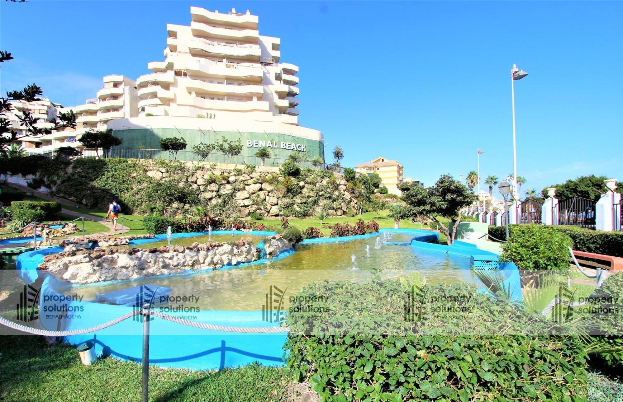 Benalbeach 1010 - Vista Al Mar - Piscina Todo El Ano - Primera Linea De Playa ベナルマデナ エクステリア 写真