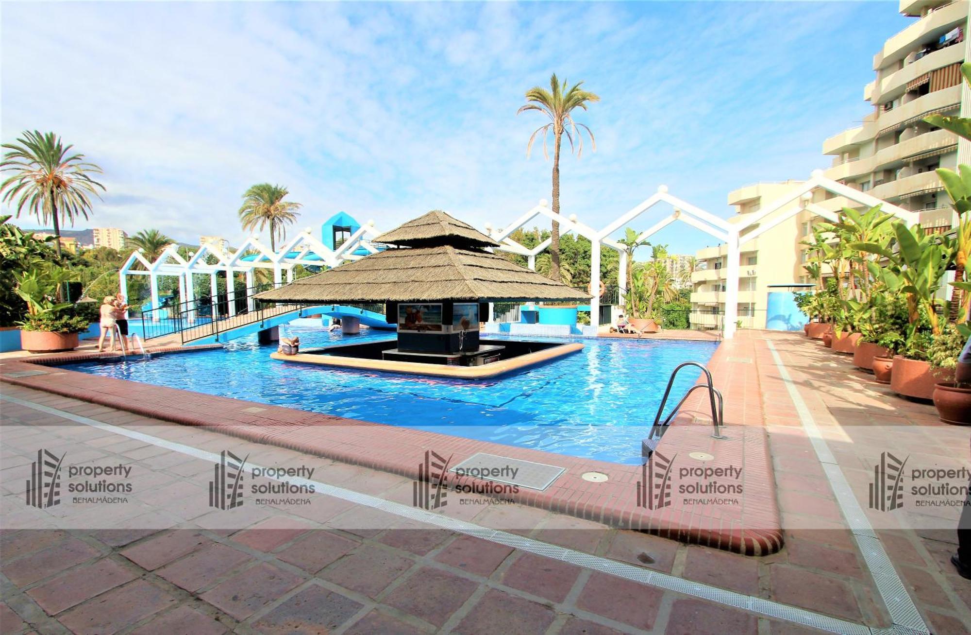 Benalbeach 1010 - Vista Al Mar - Piscina Todo El Ano - Primera Linea De Playa ベナルマデナ エクステリア 写真
