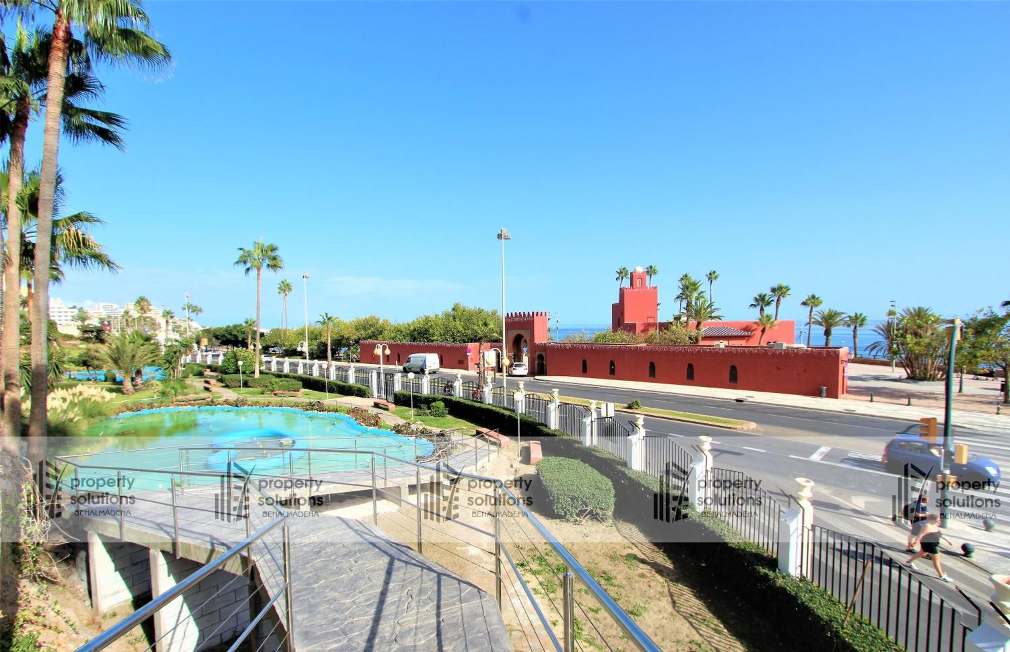Benalbeach 1010 - Vista Al Mar - Piscina Todo El Ano - Primera Linea De Playa ベナルマデナ エクステリア 写真